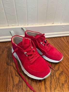Camper Fuschia and White Women's Sneakers